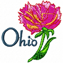 Flowers And Tree Embroidery Design 11